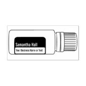 Tampons Encreurs Bouteille d'huile essentielle Bouteille d'art en c (Impression)