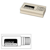 Tampons Encreurs Bouteille d'huile essentielle Bouteille d'art en c (Tamponné)