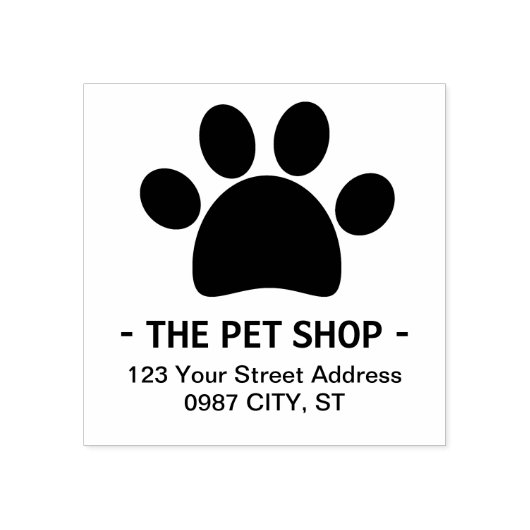 Tampons Encreurs Boutique pour animaux | Entreprise pour animaux do (Impression)