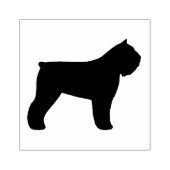 Tampons Encreurs Bouvier des Flandres Chien race Silhouette (Impression)