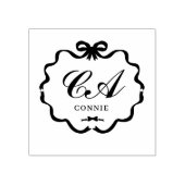Tampons Encreurs Bow Ribbon Monogram (Impression)