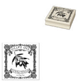 Tampons Encreurs Branche d'olive Botanique Gourmande d'huile d'oliv (Tamponné)