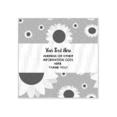 Tampons Encreurs Bright Sunflowers on Blue (Impression)