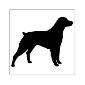 Tampons Encreurs Brittany Spaniel Chien race Silhouette Timbre en c (Impression)