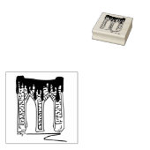 Tampons Encreurs Brooklyn Bridge Melted Chocolate Valentine's Day (Tamponné)