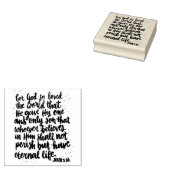 Tampons Encreurs Brosse Lettres de Pâques dimanche Bible Verse (Tamponné)