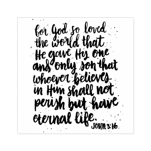 Tampons Encreurs Brosse Lettres de Pâques dimanche Bible Verse (Impression)