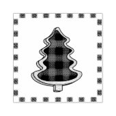 Tampons Encreurs Buffalo Plaid, Red En vichy sapins de Noël (Impression)