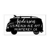 Tampons Encreurs Bus mignon Avec Timbre D'Adresse Surboard (Impression)