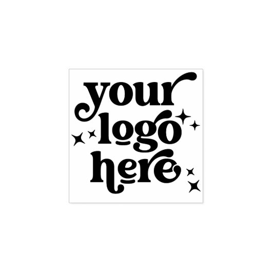 Tampons Encreurs Business Logo Entreprise Marketing Branding Carré (Impression)