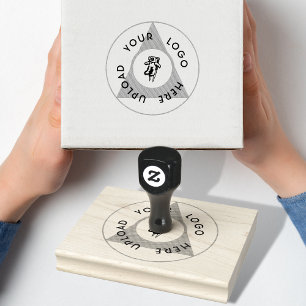 Tampons Encreurs Business Logo Rubber Stamp