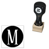 Tampons Encreurs C Monogramme du cadre AS (Tamponné)