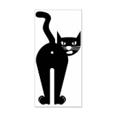 Tampons Encreurs cachet d'art de chat de cul intelligent (Impression)