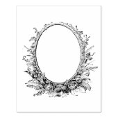 Tampons Encreurs Cachet d'art en caoutchouc à trame fleurie (Impression)