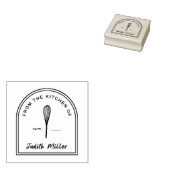 Tampons Encreurs Cachet de cuisson "De la cuisine de" (Tamponné)