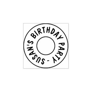 Tampons Encreurs Cachet de fête d'anniversaire