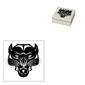 Tampons Encreurs cachet de l'art du chat sauvage (Tamponné)