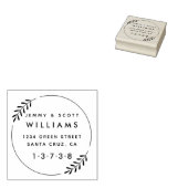 Tampons Encreurs Cachet en caoutchouc marié à la couronne (Tamponné)