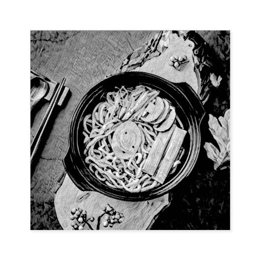 Tampons Encreurs cadeau d'anniversaire Ramen (Impression)