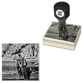 Tampons Encreurs cadeaux de moto pour petit ami (Tamponné)