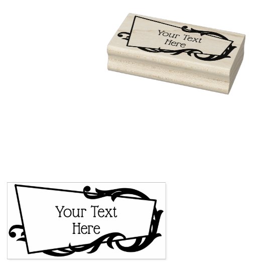 Tampons Encreurs Cadre Art nouveau (Tamponné)