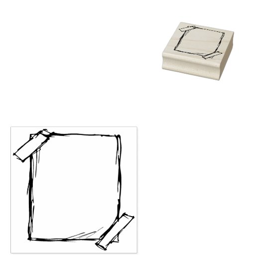 Tampons Encreurs Cadre d'art en ligne, Journal (Tamponné)