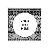 Tampons Encreurs cadre de tissu amérindien 1 + vos idées (Impression)