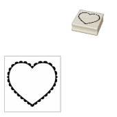 Tampons Encreurs Cadres cardiaques cramponnés (Tamponné)