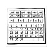 Tampons Encreurs Calendrier perpétuel (Impression)