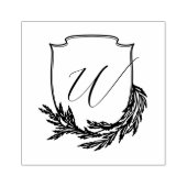 Tampons Encreurs Calliage de la Garland d'hiver Script Monogramme C (Impression)