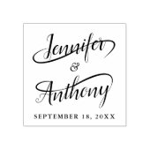 Tampons Encreurs Calligraphie à lessive manuscrite Mariage fantaisi (Impression)