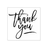 Tampons Encreurs Calligraphie Merci en caoutchouc (Impression)