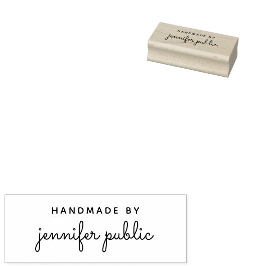 Tampons Encreurs Calligraphie personnalisée Nom du script Modèle fa (Tamponné)