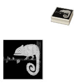Tampons Encreurs Caméléon mignon vert (Tamponné)