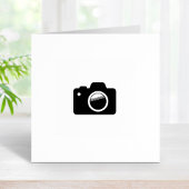 Tampons Encreurs Caméra photo Loyalty Punch Card 1x1