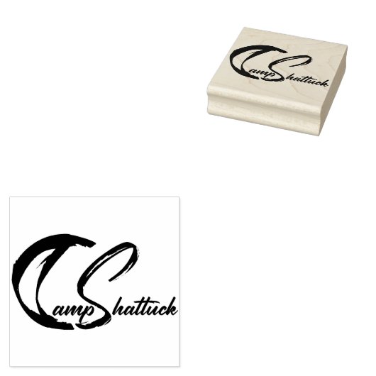 Tampons Encreurs Camp Shattuck - Timbre en caoutchouc (Tamponné)