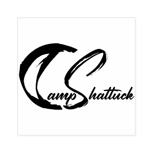 Tampons Encreurs Camp Shattuck - Timbre en caoutchouc (Impression)