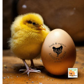 Tampons Encreurs campagne poulailler coop nom personnalisé