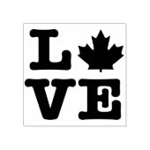 Tampons Encreurs Canada Maple Leaf Love (Impression)