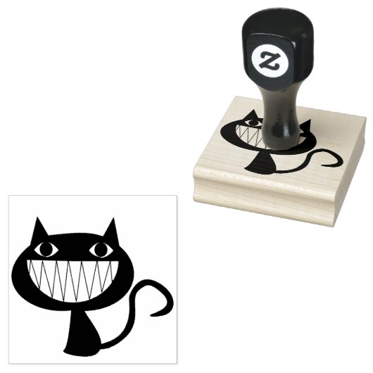 TAMPONS ENCREURS CAOUTCHOUC EN CAOUTCHOUC NOIR SOURIANT (Tamponné)