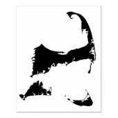 Tampons Encreurs Cape Cod, Nantucket et Martha's Vineyard Map (Impression)