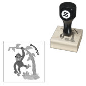 Tampons Encreurs Caricature de bébé gorille joyeux (Tamponné)