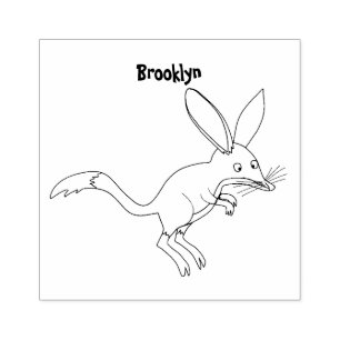 Tampons Encreurs Caricature de bilby australien très heureuse