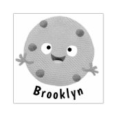 Tampons Encreurs Caricature de biscuit à puce en chocolat (Impression)