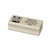 Tampons Encreurs Caricature de porc mignon rose pot vendue (Tampon)