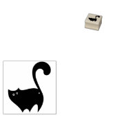Tampons Encreurs Caricature en noir chat noir (Tamponné)