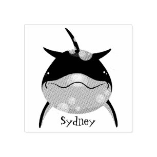 Tampons Encreurs Caricature joli dauphin kawaii kawaii