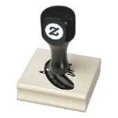 Tampons Encreurs Caricature joyeux de courgettes mignonnes (Tampon)