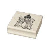 Tampons Encreurs Carré de Washington Arch Tree NYC Noël (Tampon)