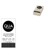 Tampons Encreurs carte de visite de la société plain griffes (Tamponné)